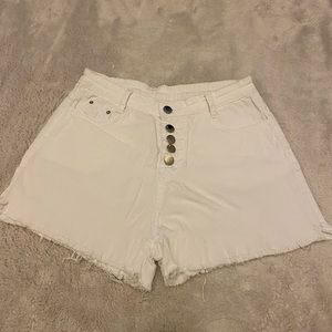 White shorts